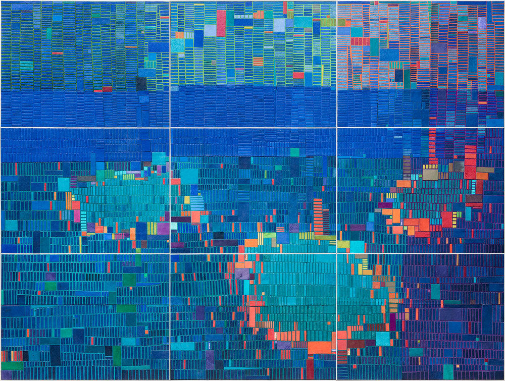 The art in data, and the data in art