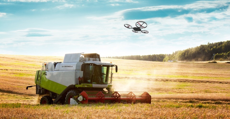 Drones taking over the agricultural sector