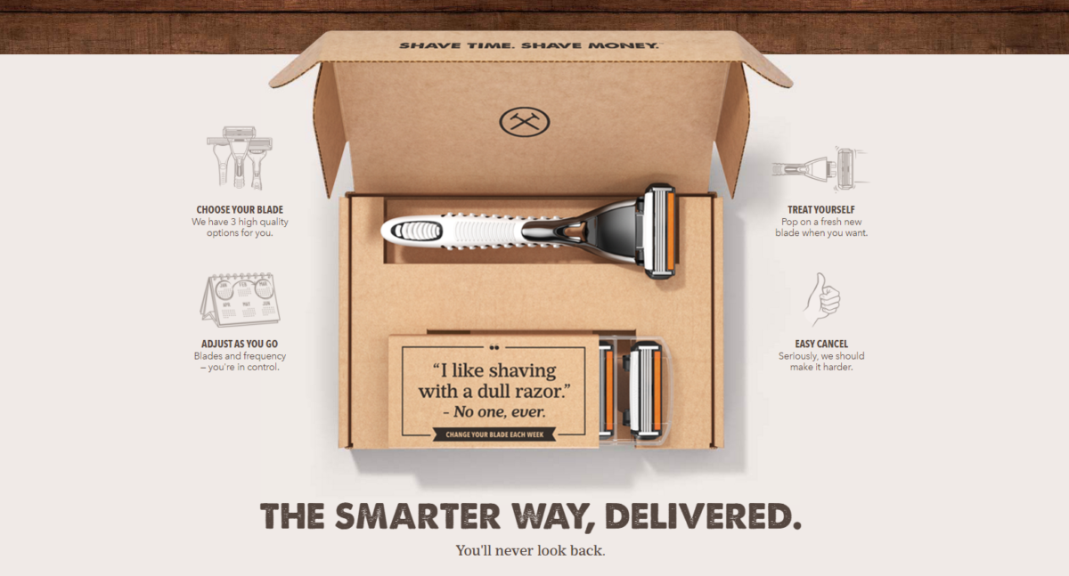 From one Dollar Shave Club to one Billion sellout