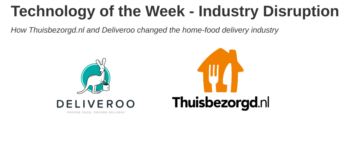 Why still bother cooking? – How Thuisbezorgd.nl and Deliveroo Changed the Home-food Delivery Industry