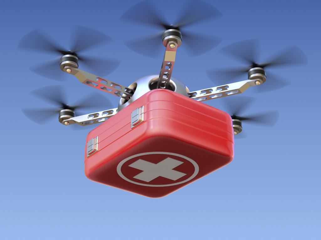 Healthcare Delivered by a Drone to your doorstep?