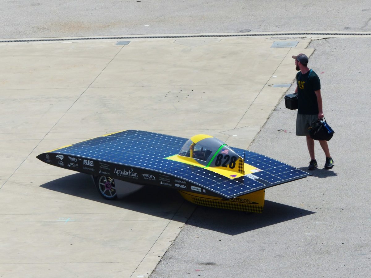 Solar powered vehicles