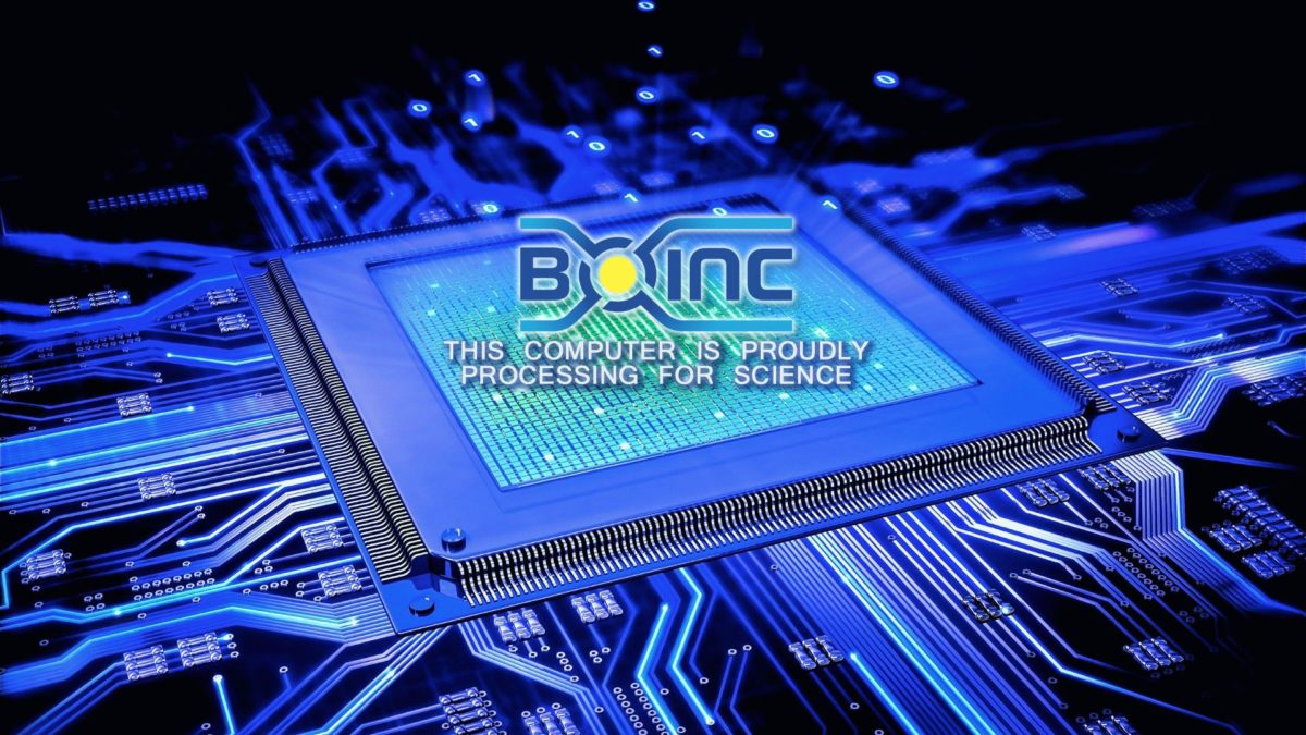 BOINC! Distributed computing to find aliens and the cure for cancer.