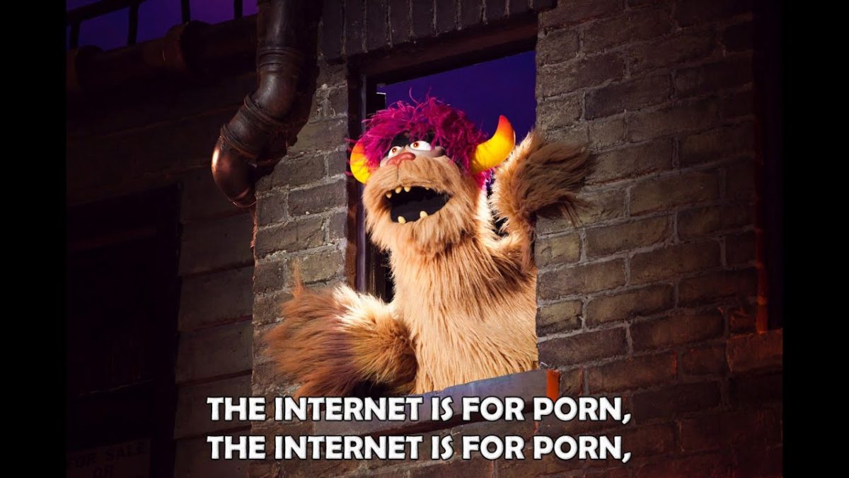 How did porn shape the digital space?
