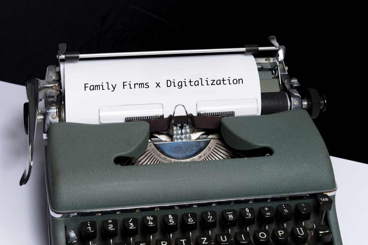 Family Firms x Digitalization – A Contradiction in Terms?