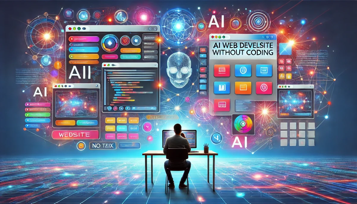 AI in Web Development: Building Websites without Code