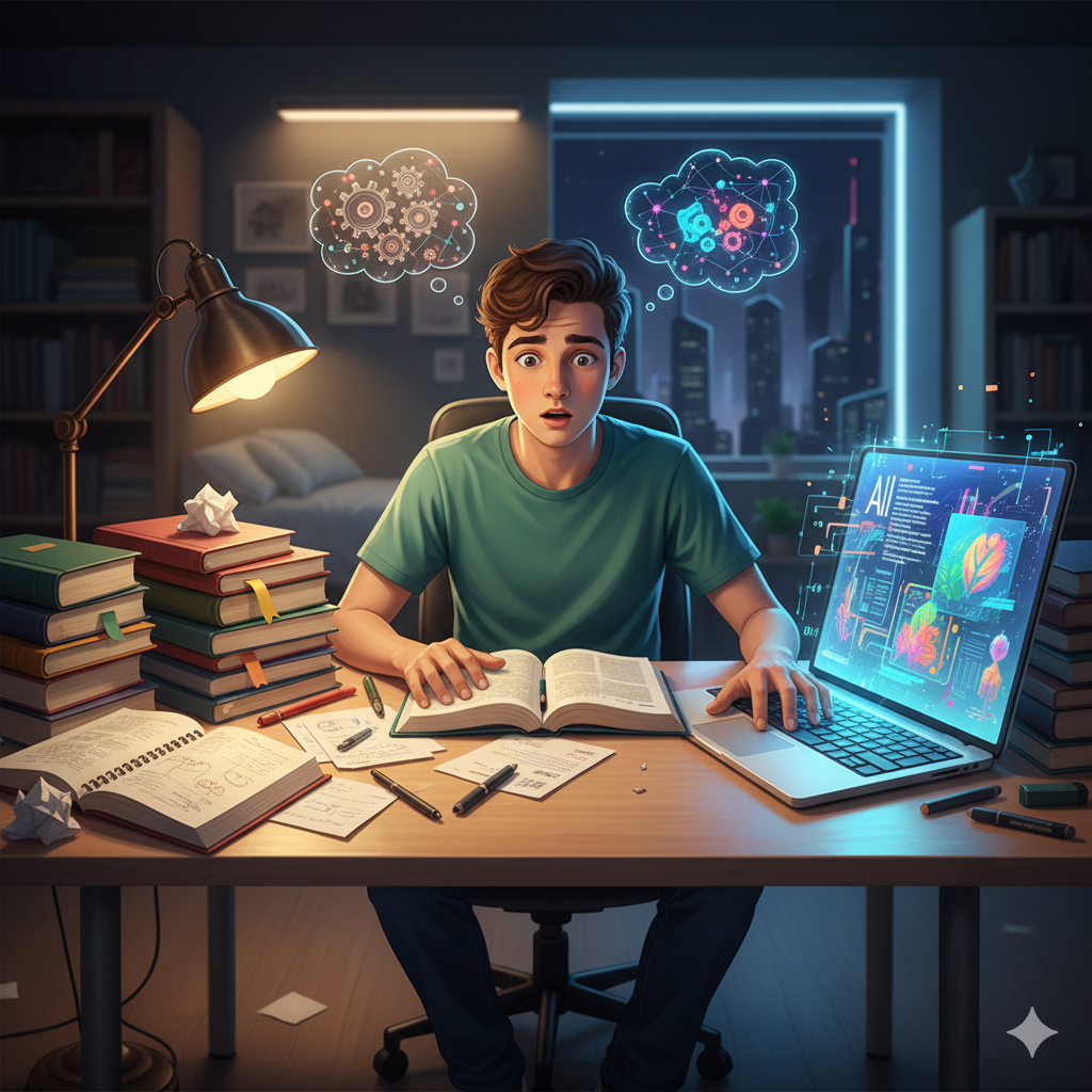 Do We Think Less When AI Thinks for Us?